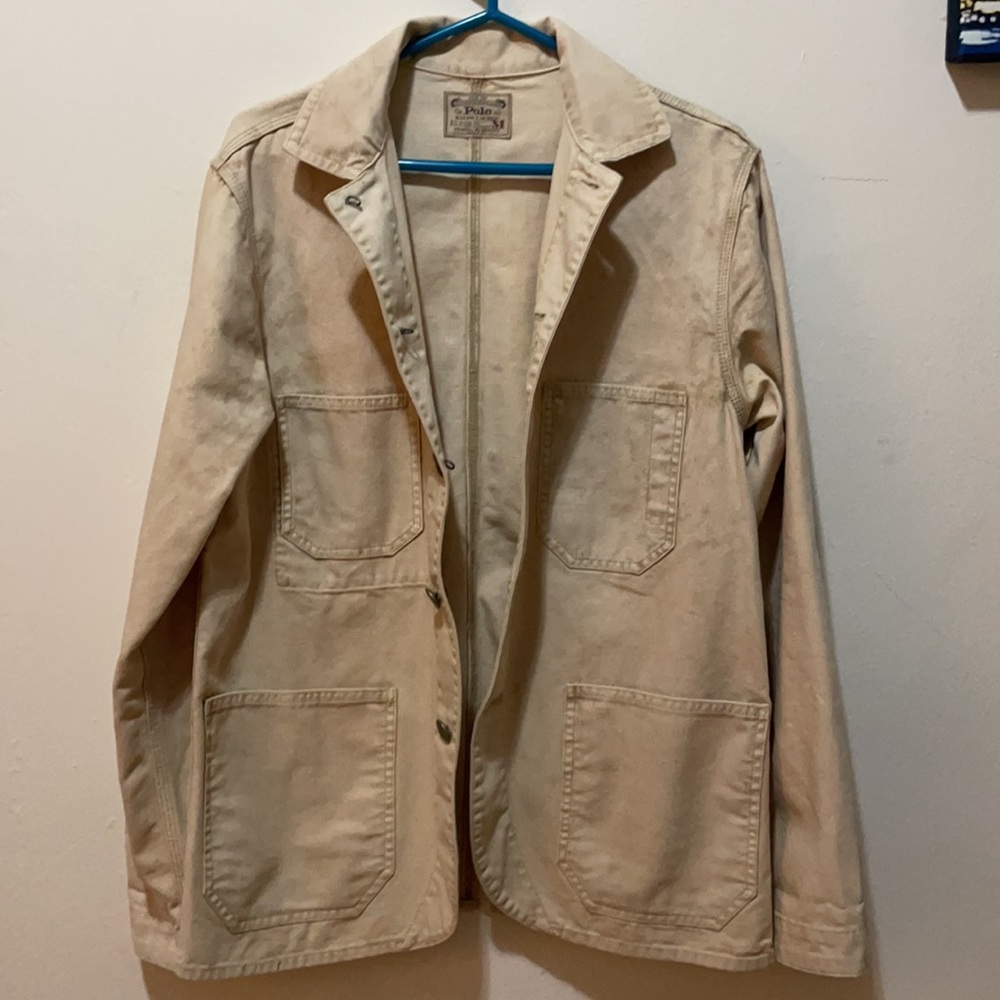 Polo workwear shirt jacket